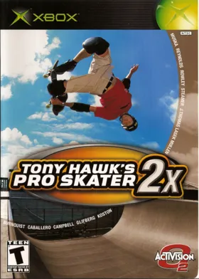 Tony Hawks Pro Skater 2x (USA) box cover front